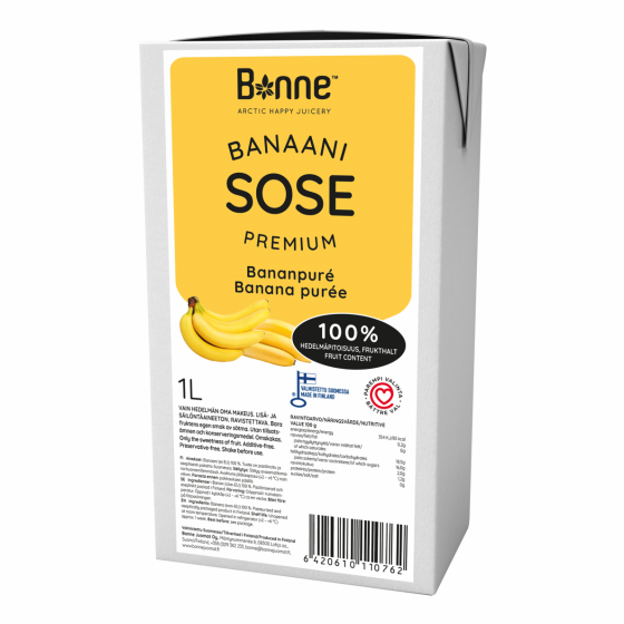 Banānu biezenis "Bonne Premium" 100%