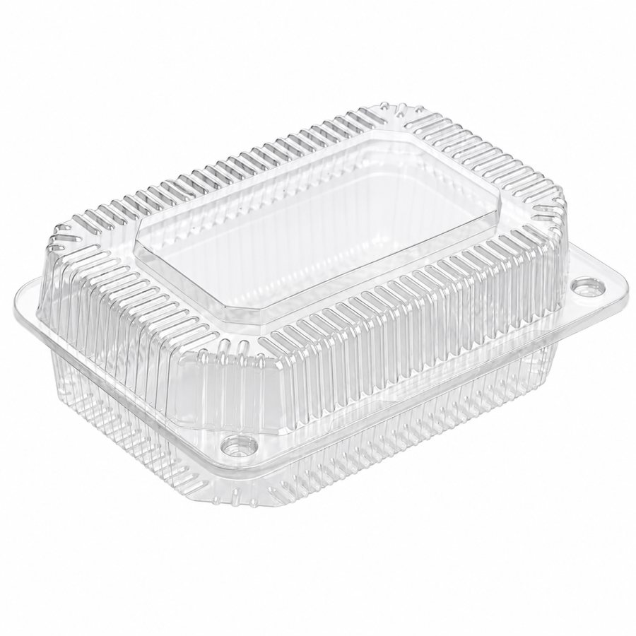 177x123x61mm Plastmasas kaste taisnstūra formas