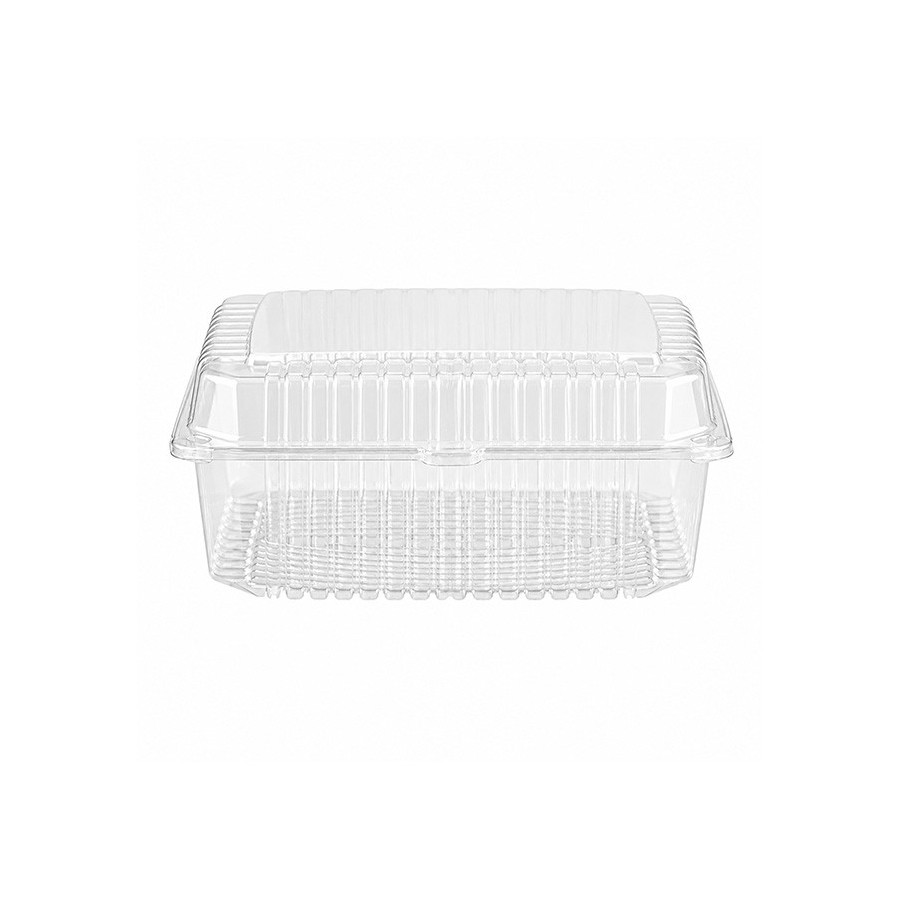 253x191x93mm Taisnstūra plastmasas (PET) kaste