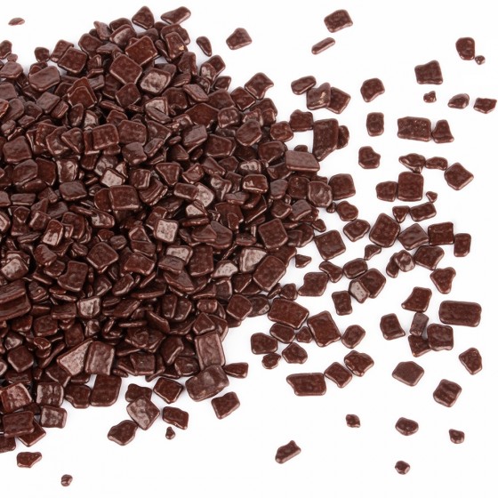 Juodojo šokolado skonio dribsniai "Scaglietta"
