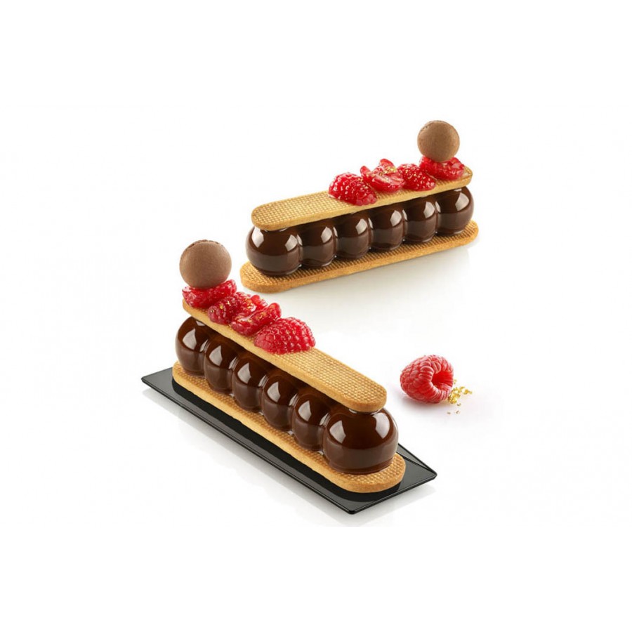 Silikona deserta forma "TRUFFLE ECLAIR 75"